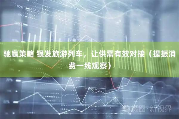 驰赢策略 银发旅游列车，让供需有效对接（提振消费一线观察）