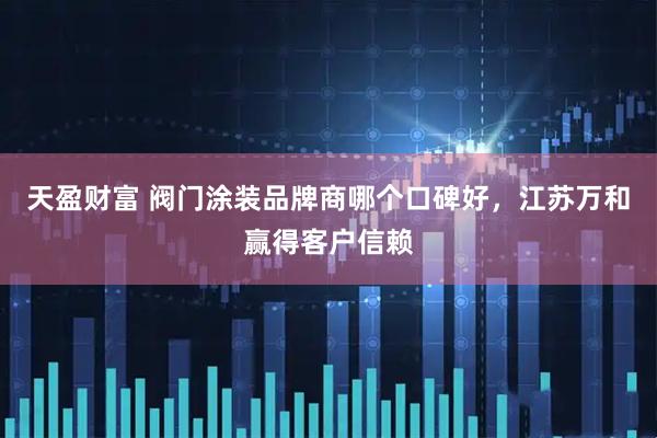 天盈财富 阀门涂装品牌商哪个口碑好，江苏万和赢得客户信赖